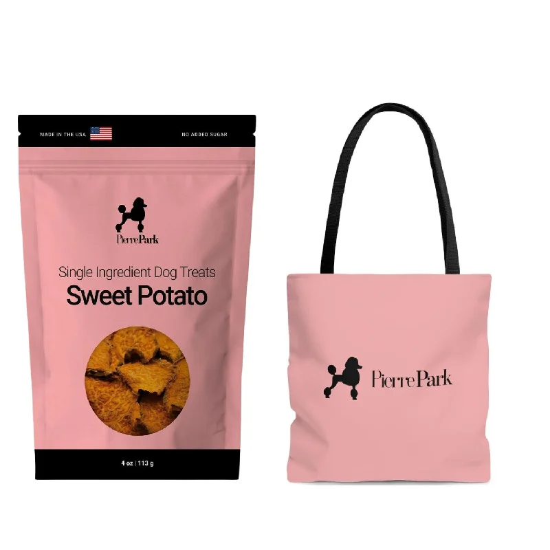 - Rabbit toy selectionSweet Potato Dog Treats & Tote Bag Bundle