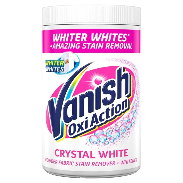 Vanish Oxi Action In-Wash Stain Remover Powder Whites   1.5kg