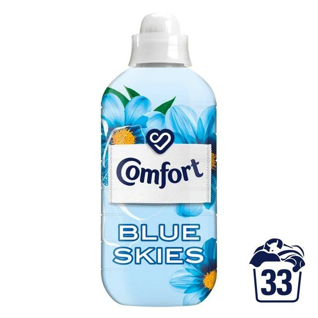 Comfort Fabric Conditioner Blue Skies 33 Washes   990ml