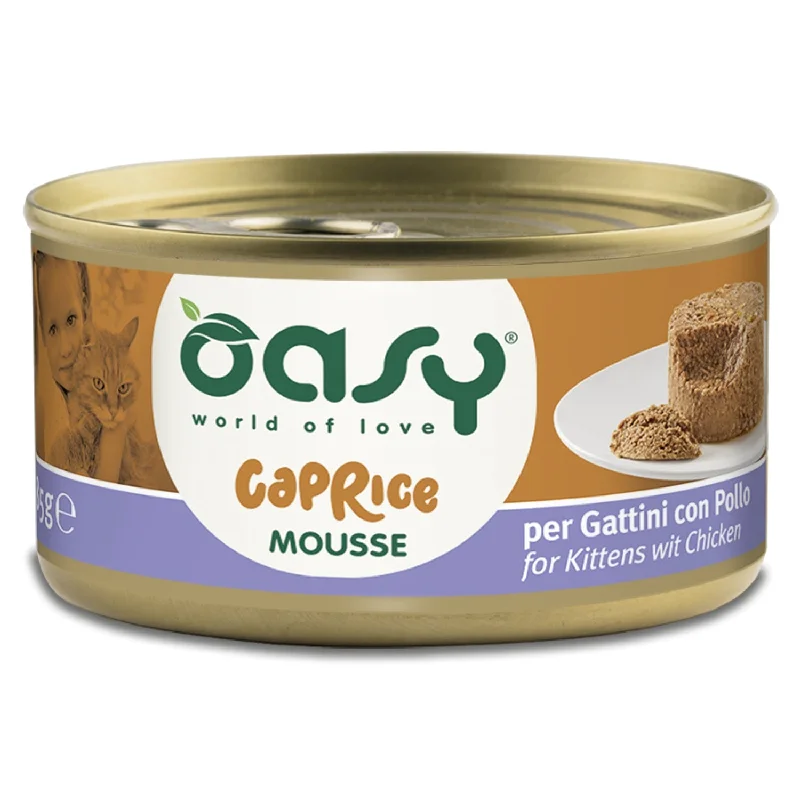 OASY Caprice Mousse KITTEN s Piletinom, mus za mačiće, 85g