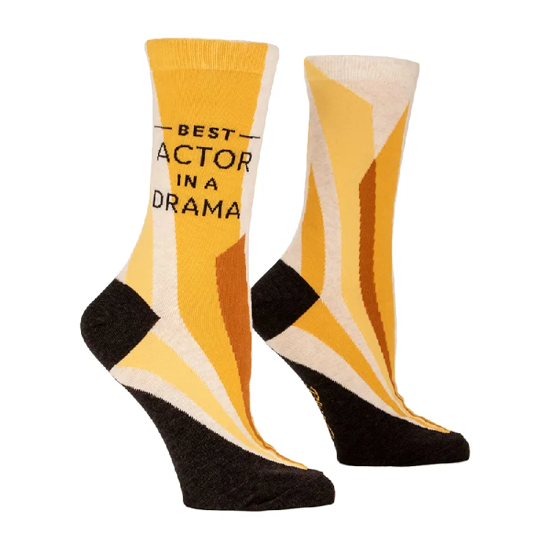 Blue Q Women's Socks Best Actor In A Drama