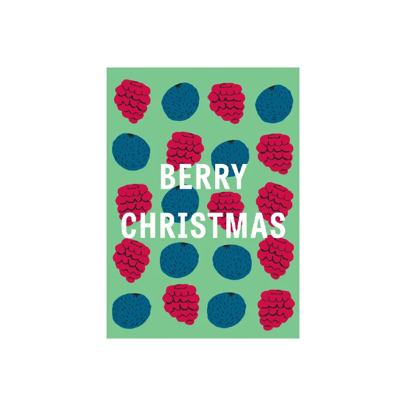 Iko Iko Christmas Card Berry Christmas