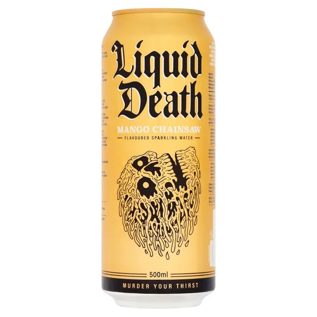 Liquid Death Mango Chainsaw Sparkling Water   500ml