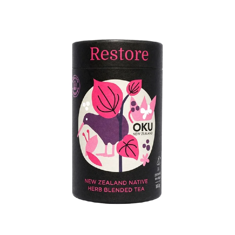 Ōku Tea Tube Restore Pack of 15 Tea Bags