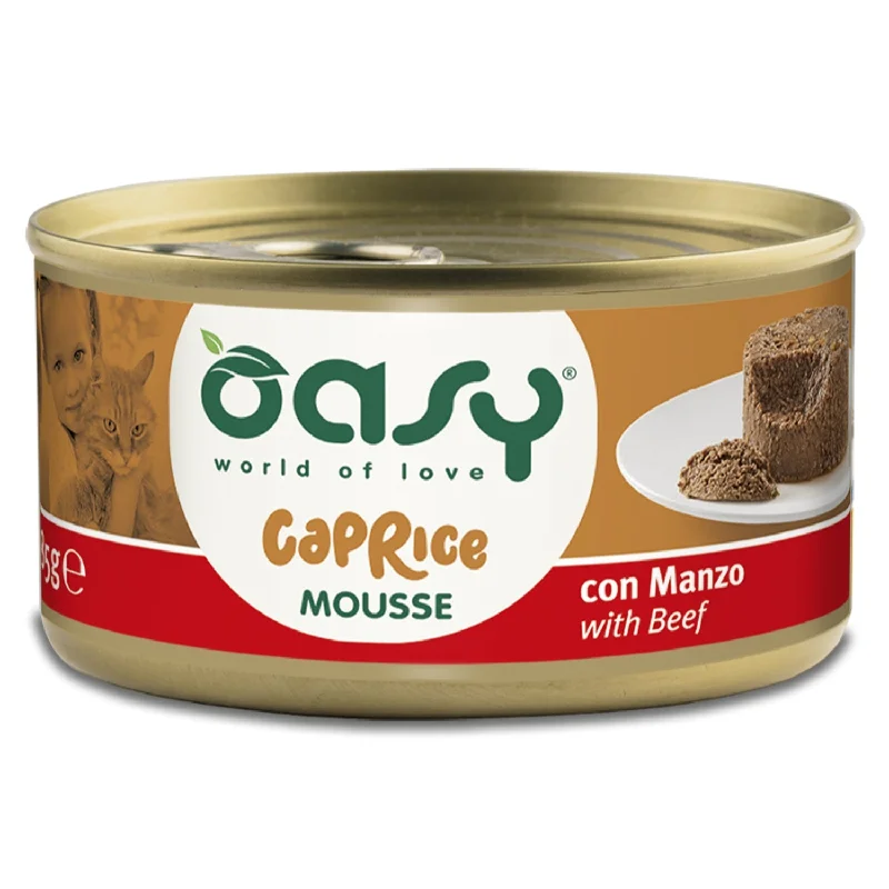 OASY Caprice Mousse s Govedinom, mus za mačke, 85g