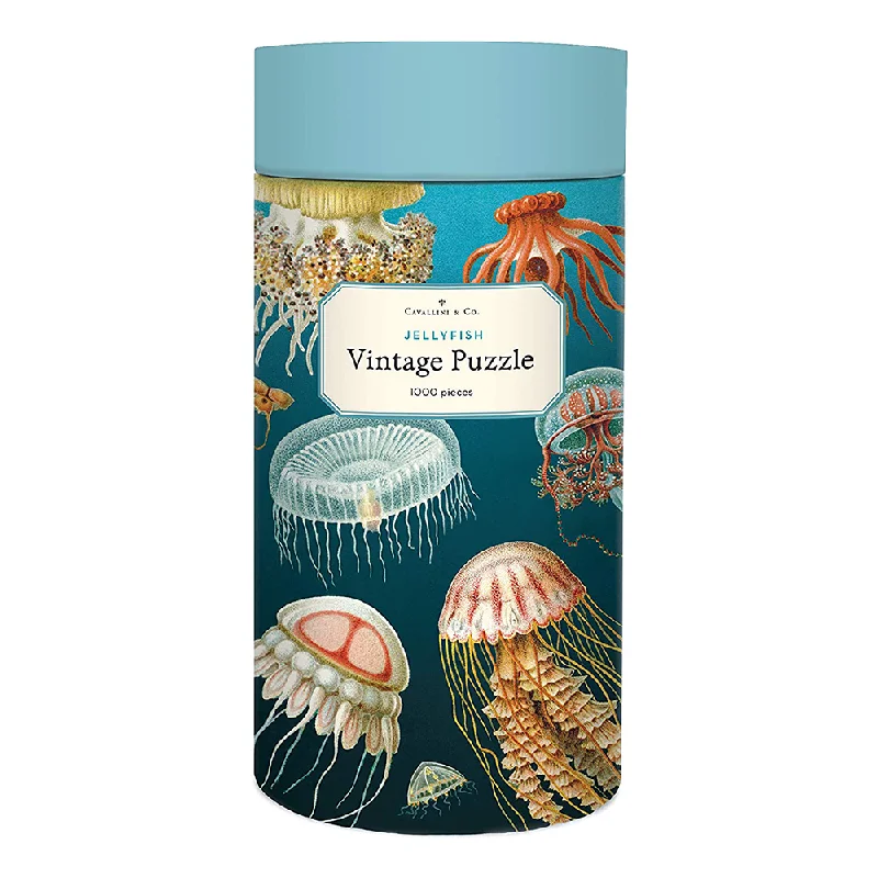 Cavallini 1000 Piece Puzzle Jellyfish