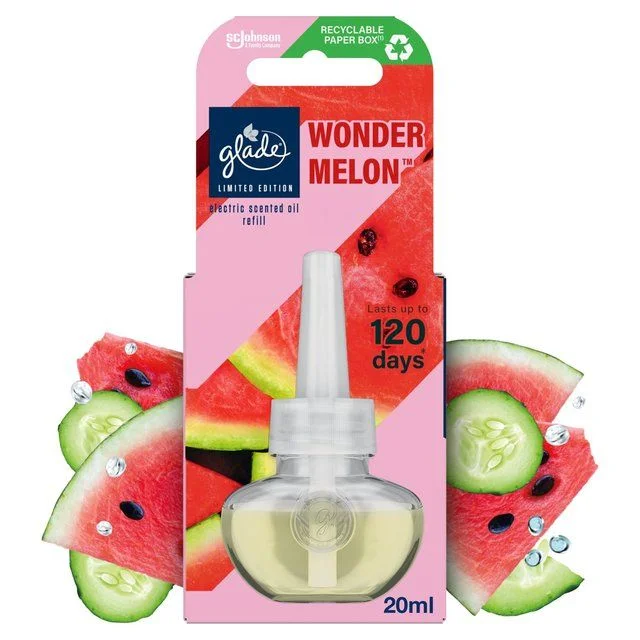 Glade Plug In Refill Electric Scented Oil Wondermelon   20ml