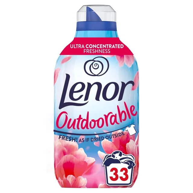 Lenor Outdoorable Fabric Conditioner Pink Blossom   462ml