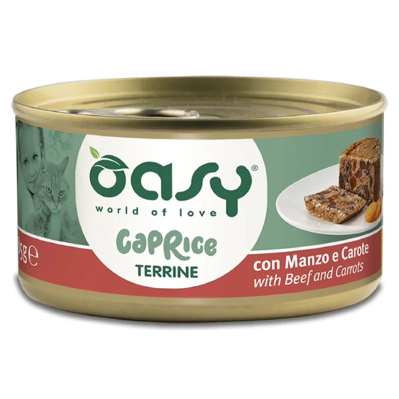 OASY Caprice Terrine s Govedinom, komadići u pateu, 85g