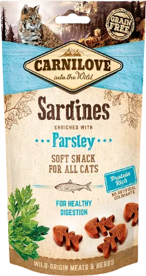 - The effect of dog food on dental healthCarnilove Cat Soft Snack Sardines with Parsley