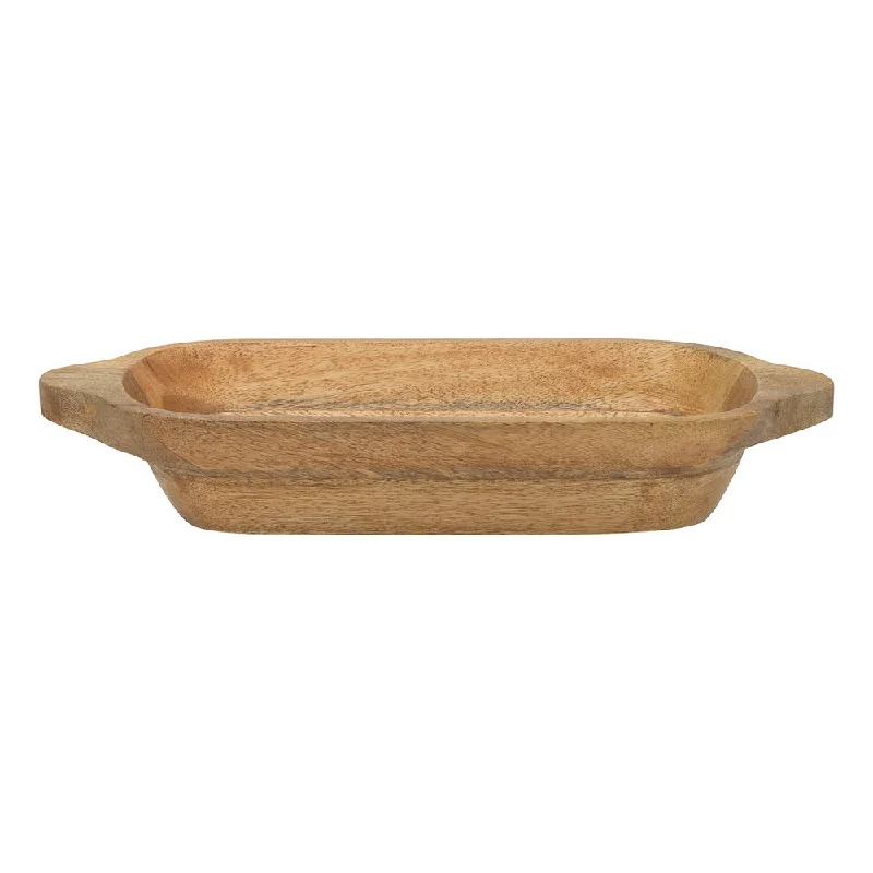 Ecology Drift Oval Shallow Bowl with Handle