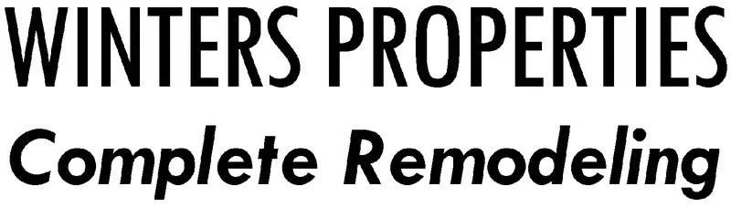 Winters Properties Complete Remodeling