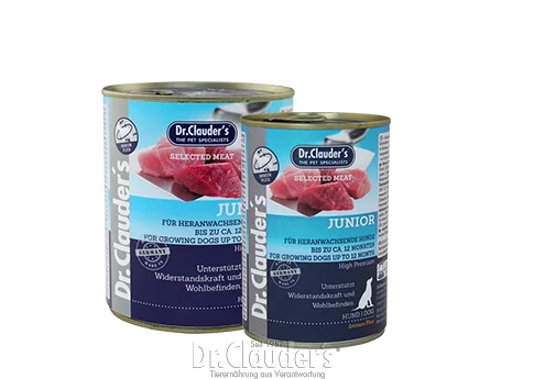 - The effect of dog food on hairDr Clauder's Selected Meat - Junior