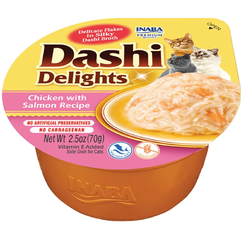 DASHI Delights za mačke, čorba s komadima piletine i tunjevine, 70g