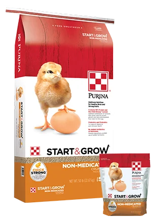 Purina® Start & Grow® Non-Medicated Chick Feed