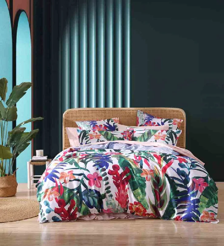 Logan & Mason Atherton Tropic Quilt Cover Set