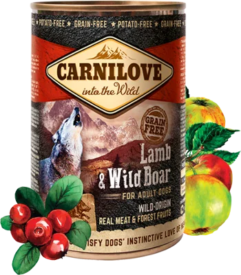 - Dog food discountsCarnilove Wild Adult Lamb & Wild Boar