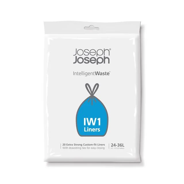 Joseph Joseph IW1 General Waste Liners 24-36L   20 per pack