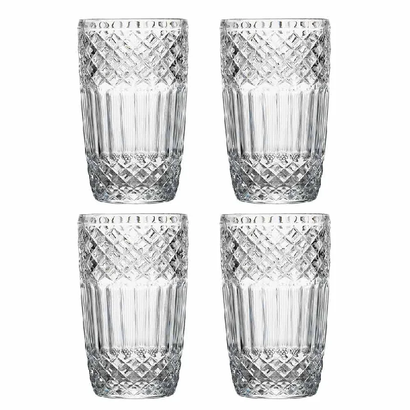 Porto Honfleur Set of 4 Hi Ball Tumblers 340ml