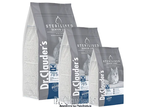 - Food for large dogsDr Clauder's Sterilised/Light/Senior