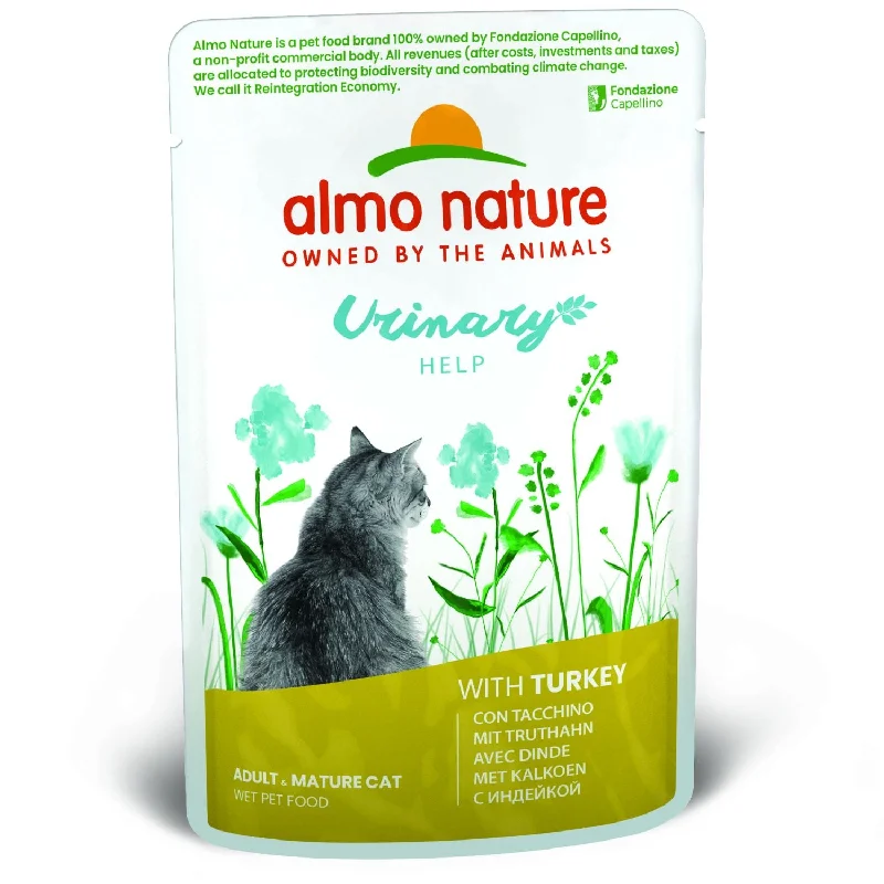 ALMO NATURE Holistic kesica za mačke Urinary help, Ćuretina, 70g