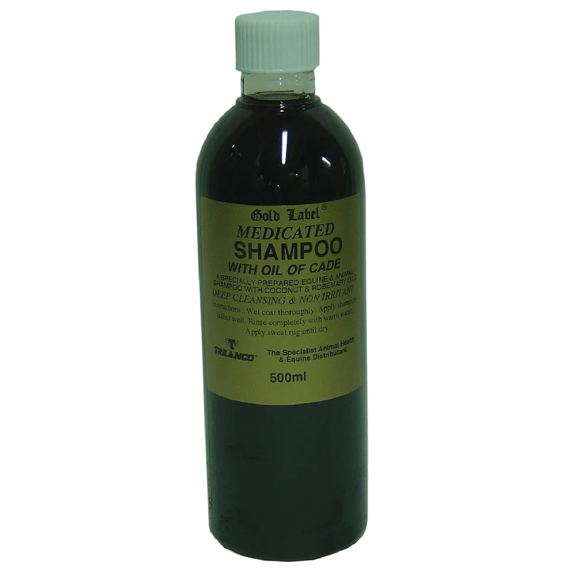 with the functions of decontamination, deodorization, and nourishment.Gold Label Stock Shampoo Medicated