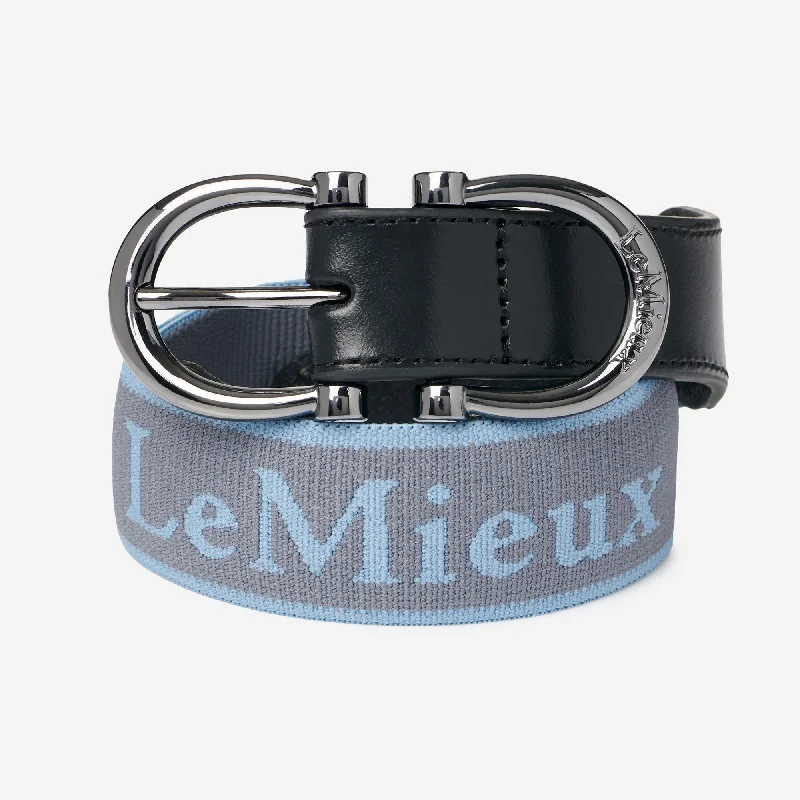 Lemieux Elasticated Belt - Denim