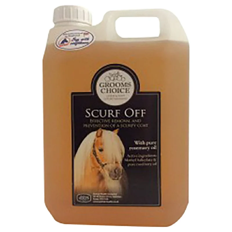 remove dead hair and dandruff, and promote pet skin health.Grooms Choice Scurf Off Shampoo