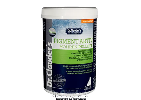 - Food for small dogsDr Clauder's Pigment Active Carrot Pellets