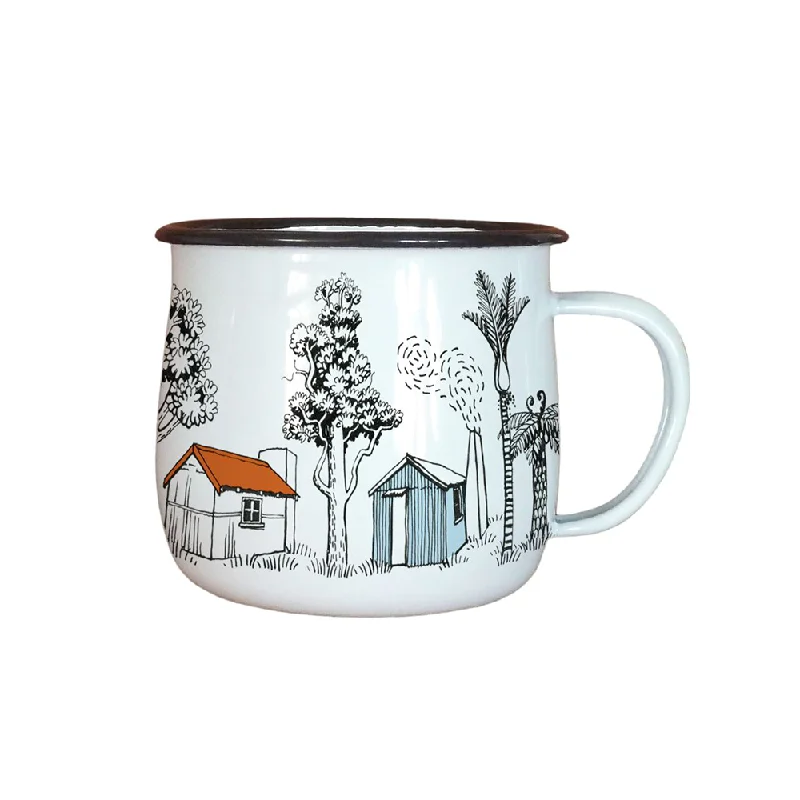 Wolfkamp and Stone Enamel Mug Backcountry Huts