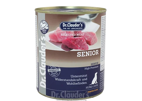 - Dog food online shopping recommendationDr Clauder's Selected Meat - Senior