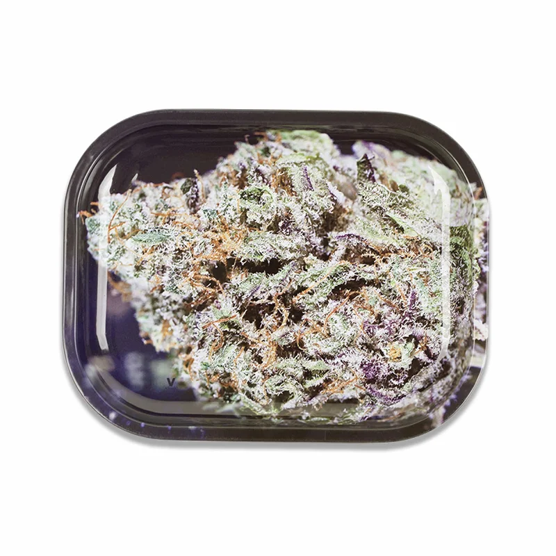 Strains Bubba Kush Metal Rollin' Tray