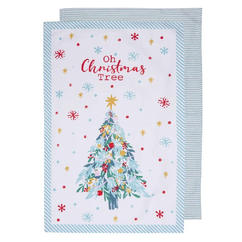 Ladelle Jingle Set of 2 Kitchen Towels