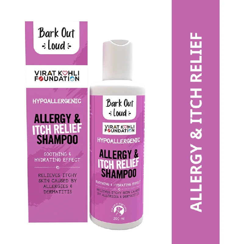 ### Dog accessoriesBark Out Loud Allergy and Itch Relief Shampoo for Dogs and Cats